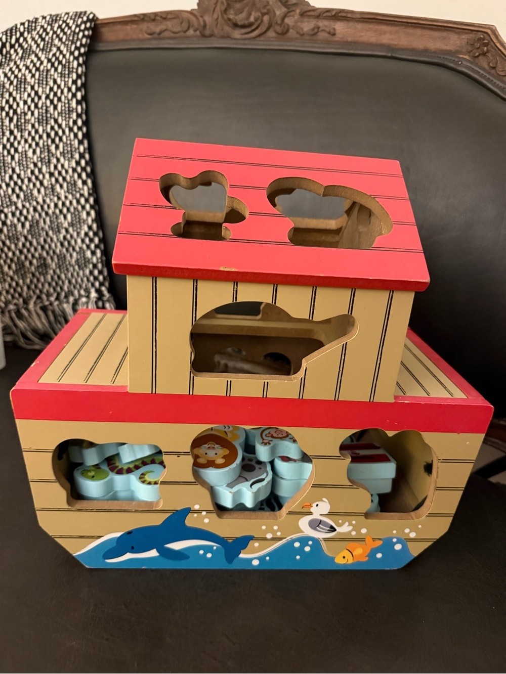 Melissa and Doug Children’s Noah’s Ark Play Set Puzzle